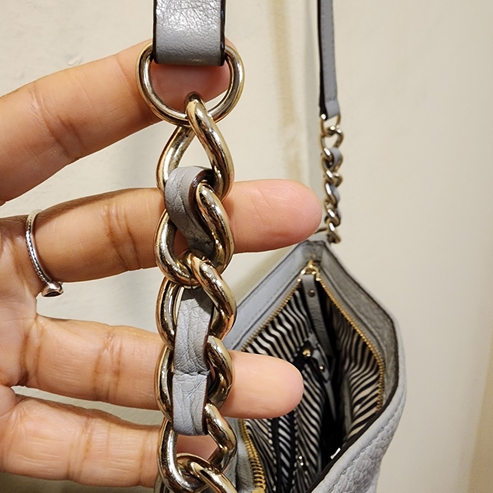 Kate Spade Gray Leather Crossbody Bag - Picture 3 of 14